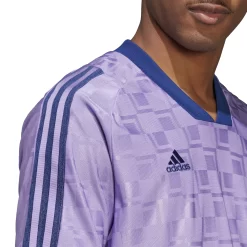 Adidas Men's Tiro Short Sleeve Jersey -Ball Games Comprehensive Shop S2306GHHOT109M HS7487 VioletFusion MODDET