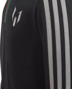 Adidas Kids' Messi Hooded Windbreaker -Ball Games Comprehensive Shop S2306GHMES006Y Black DET