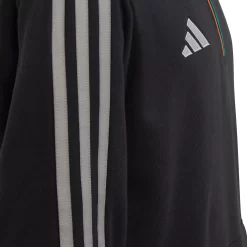 Adidas Kids' Messi Hooded Windbreaker -Ball Games Comprehensive Shop S2306GHMES006Y Black DET alt1