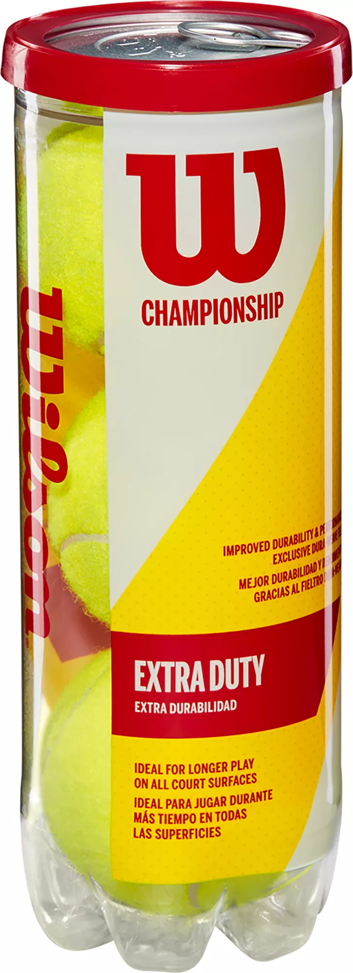 Wilson Championship Extra Duty Tennis Balls - 4 Pack 6 Wilson Championship Extra Duty Tennis Balls - 4 Pack - Image 4