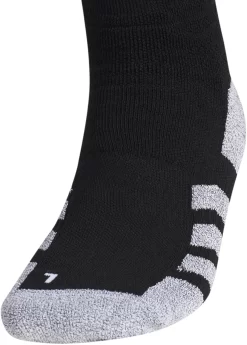 Adidas 5-Star Team Traxion Crew Socks -Ball Games Comprehensive Shop TRAXIONCREW 51 BlackWhite DET alt2