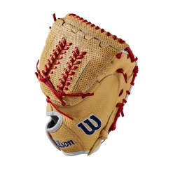 Wilson 34'' Aubree Munro A2000 Series Game Model Fastpitch Catcher's Mitt W/ Spin Control™ -Ball Games Comprehensive Shop WBW10024434 White SDER