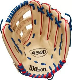 Wilson 12" Youth A500 Series Glove 2023 -Ball Games Comprehensive Shop WBW10090312 NOCOLOR PALM alt1