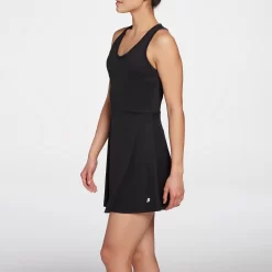 Prince Women's Match Tennis Dress -Ball Games Comprehensive Shop WPT11221 Black MODSDE