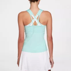 Prince Women's Fashion Strap Tennis Tank Top -Ball Games Comprehensive Shop WPT11310 Mint MODBCK