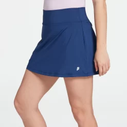Prince Women's Match Knit Tennis Skort -Ball Games Comprehensive Shop WPT17200 BlueDepths MODSDE