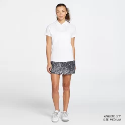 Prince Women's Fashion Snap Tennis Polo -Ball Games Comprehensive Shop WPT31311 White MODSTLAD