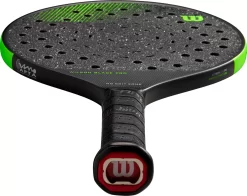 Wilson Blade Pro Gruuv Platform Tennis Paddle -Ball Games Comprehensive Shop WR063511U 2 BLACKGREEN DET