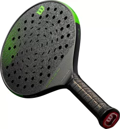 Wilson Blade Pro Gruuv Platform Tennis Paddle -Ball Games Comprehensive Shop WR063511U 2 BLACKGREEN DET alt2