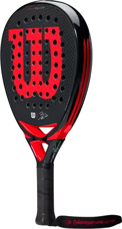 Wilson BELA Team Padel 13 Wilson BELA Team Padel -Ball Games Comprehensive Shop WR065711U Black AL