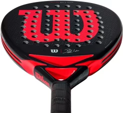 Wilson BELA Team Padel 16 Wilson BELA Team Padel -Ball Games Comprehensive Shop WR065711U Black LDF