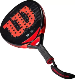 Wilson BELA Junior Padel 13 Wilson BELA Junior Padel -Ball Games Comprehensive Shop WR070811U0 Black BCKL