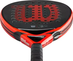 Wilson BELA Junior Padel 15 Wilson BELA Junior Padel -Ball Games Comprehensive Shop WR070811U0 Black LDF