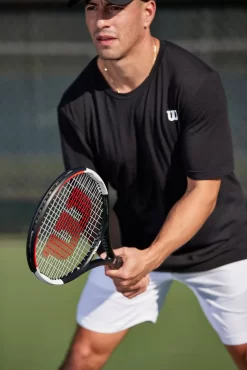 Wilson Pro Staff Precision 100 Tennis Racquet -Ball Games Comprehensive Shop WR080110U RedBlackWhite DET alt3