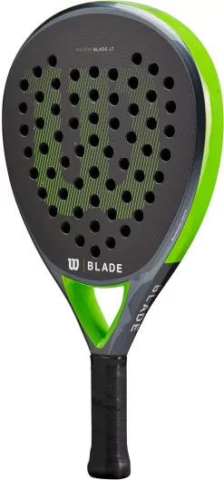 Wilson Blade LT V2 Padel 11 Wilson Blade LT V2 Padel -Ball Games Comprehensive Shop WR089311U Green AL