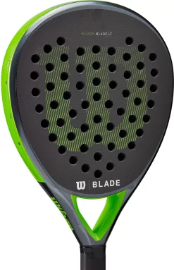 Wilson Blade LT V2 Padel 15 Wilson Blade LT V2 Padel -Ball Games Comprehensive Shop WR089311U Green FACE