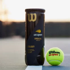 Wilson US Open Tennis Balls - 3 Ball Pack -Ball Games Comprehensive Shop WRT107 NOCOLOR DET