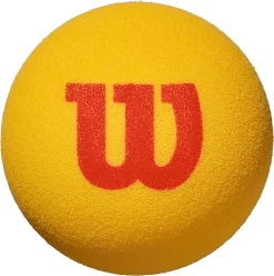 Wilson Starter Foam Tennis Balls – 3 Pack -Ball Games Comprehensive Shop WRZ258900 Orange FRT