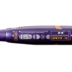 DeMarini Spryte Fastpitch Bat (-12) -Ball Games Comprehensive Shop WTDXSPF22 NOCOLOR DET alt1