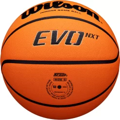 Wilson NCAA Evo NXT Official Game Basketball 28.5” -Ball Games Comprehensive Shop WZ1003301ID6 ORANGEBLACK BTM