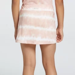 Prince Girls' Fashion Printed Tennis Skort -Ball Games Comprehensive Shop YPT17120F22 PinkWave MODBCK